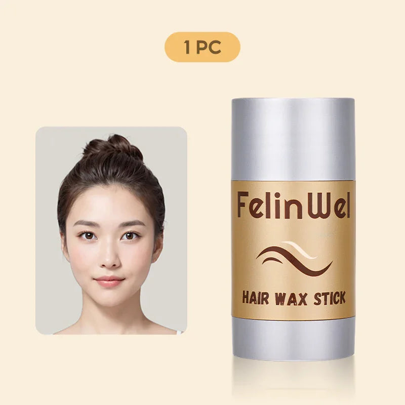 FelinWel Hair Wax Stick – Edge Control & Frizz Tamer, All-Day Hold