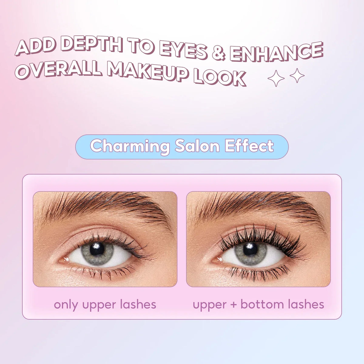 FelinWel Sunflower & Flame Cluster Lashes – Upper & Lower for All Eye Shapes