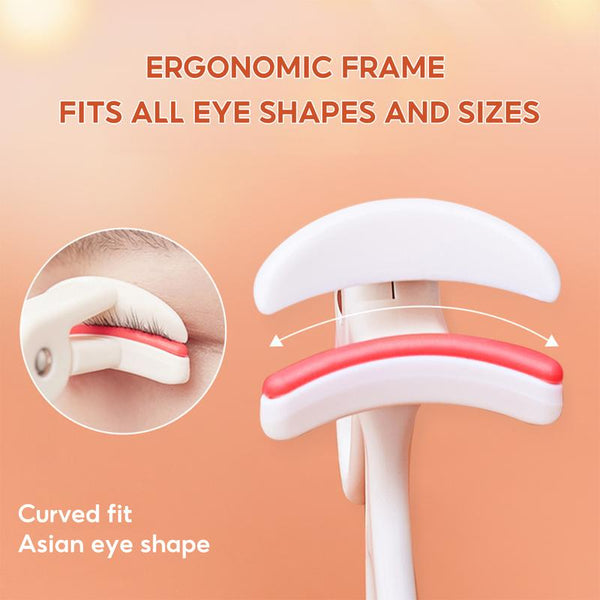 FelinWel Portable Eyelash Curler, Wide Angle Lash Curler with 2 Refill Pads