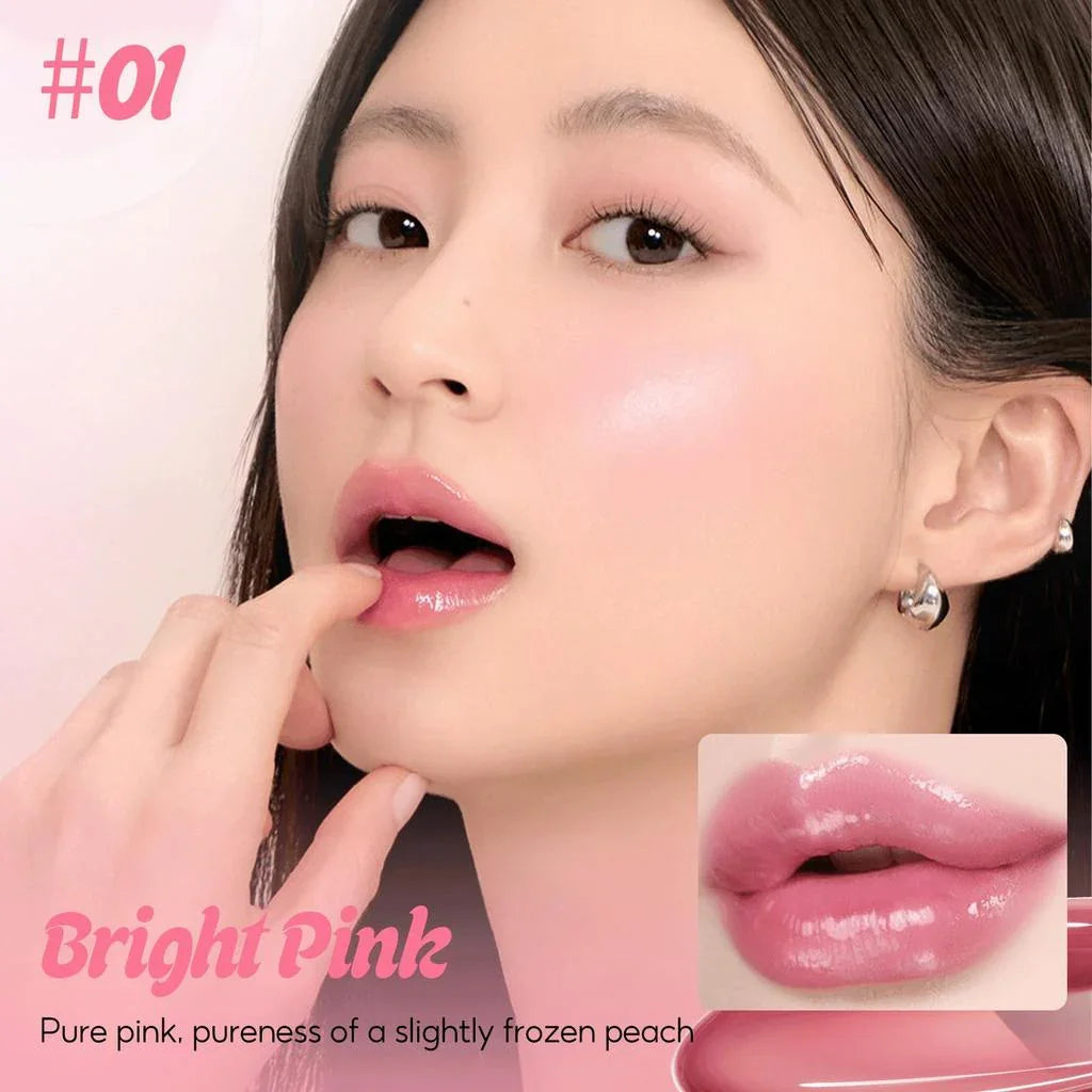 FelinWel Moisturizing Lip Oil – Glossy Tint, 12H Hydration