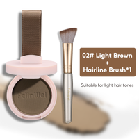 FelinWel Hairline Shadow Powder – Root Touch-Up, Mirror & Puff, 4 Shades