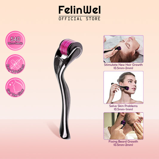 FelinWel 540 Micro Needle Skin Care System Microneedle roller
