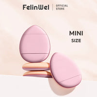 FelinWel Mini Finger Puff Set – Precision Concealer & Foundation Detail Sponge