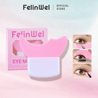 FelinWel Reusable Eye Makeup Guard & Applicator – Eyeliner, Mascara & Eyeshadow Shield