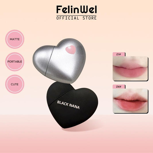 BlackNana Heart-shaped Lip Gloss Matte Lip Tint