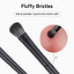 FelinWel - 6 Pcs Eye Makeup Brush Set, Soft Cruelty Free Synthetic Bristles