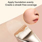 FelinWel - Flat Wide Foundation Brush, Super Dense Ultra-thin Makeup Brush for Flawless Look, Vegan Synthetic Fibers