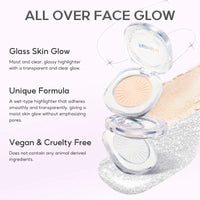 FelinWel Shimmer Highlighter Palette – 2 Shades, Vegan & Cruelty-Free