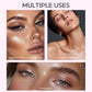 FelinWel Shiny Diamond Highlighter Palette Shimmer Glow Highlighting Powder