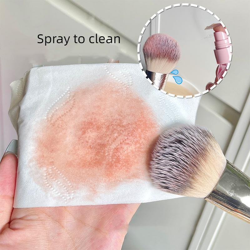 FelinWel - Makeup Brush Tools Cleaner Set, Portable Washing Tools, Easy To Clean Brush, Sponge