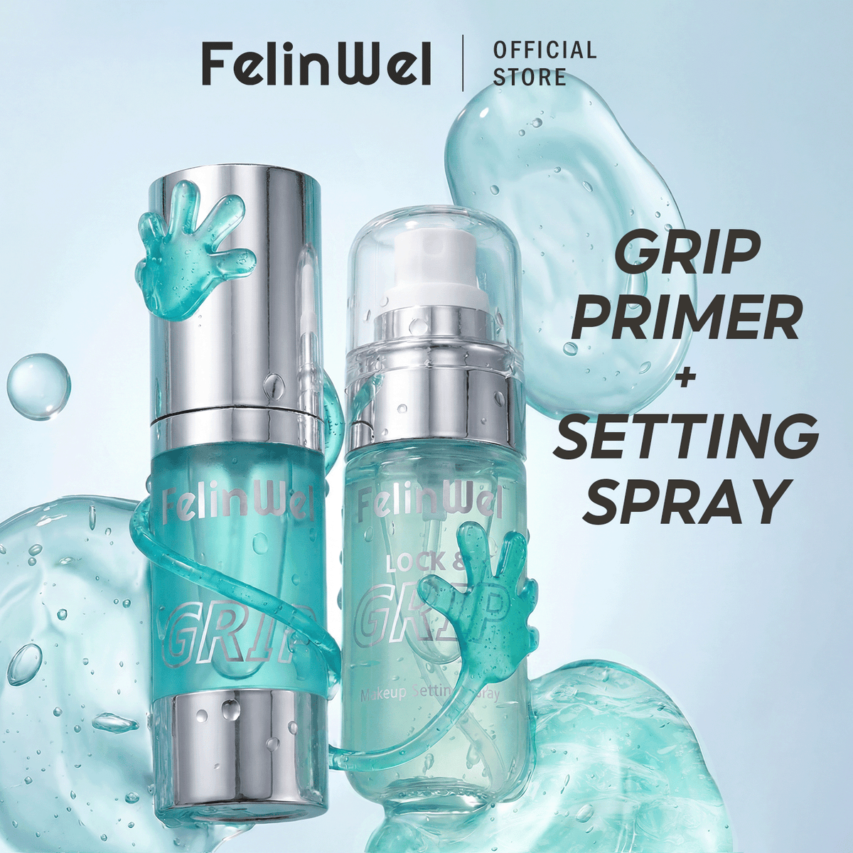 FelinWel Power Grip Primer – 12H Wear Good Grip Hydration Makeup Base