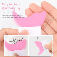 FelinWel Reusable Eye Makeup Guard & Applicator – Eyeliner, Mascara & Eyeshadow Shield