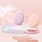 FelinWel Mini Size Finger Puff Set, Face Concealer Foundation Detail Powder Puff