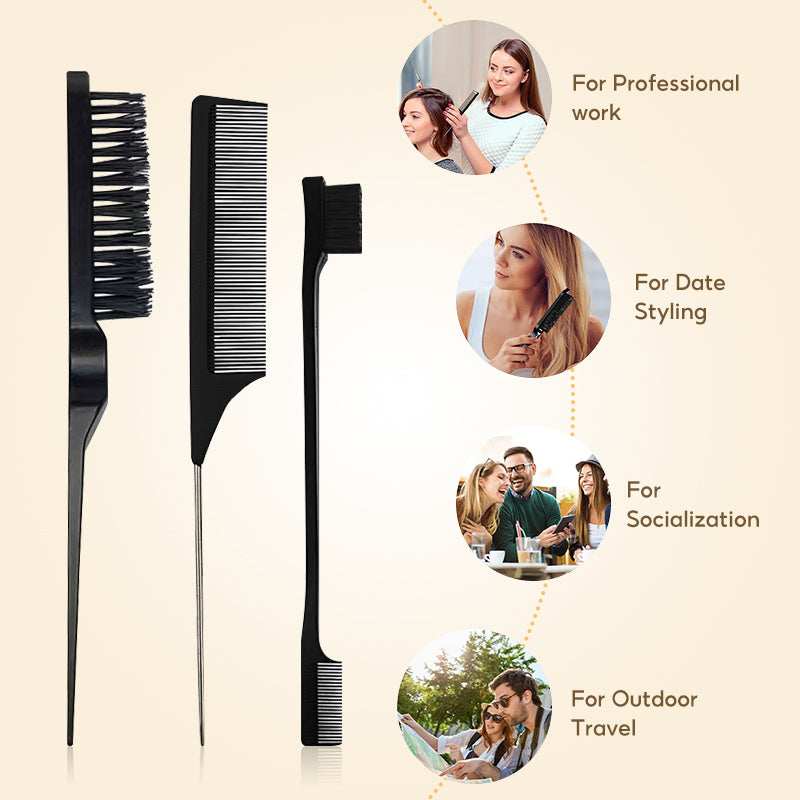 FelinWel Hair Wax Stick, Non-greasy Styling Wax for Fly Away & Edge Frizz Hair