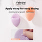 FelinWel - Glove Facial Puff for Face Cleansing, Drop-shaped, Easy Remove Mudpack