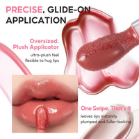 FelinWel Moisturizing Lip Oil with Glossy and Sheer Finish, Blur-Glowy Texture