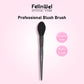 FelinWel - Blusher Makeup Brush for Cheeks, Professional for Blush, Highlighter, Loose Powder, Soft Bristles