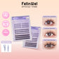FelinWel 4 Styles Cluster False Eyelashes Extensions Large Capacity 154 Pcs