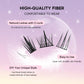 FelinWel 4 Styles Cluster False Eyelashes Extensions Large Capacity 154 Pcs