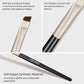 FelinWel 2 Pcs Angled Eyeliner & Eyebrow Makeup Brushes