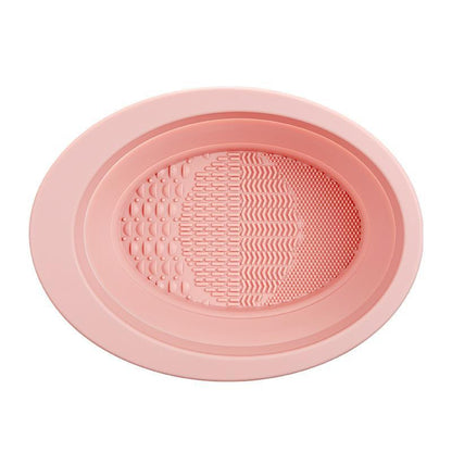 Silicone Brush Cleaner Make Up Brushes Cleaning Pad Little Rubber Mat