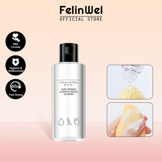 FelinWel - Makeup Brush Cleaner Gel, Brush and Blender Beauty Sponge Cleansing Shampoo