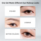 FelinWel 2 Colors Gel Eyeliner & Eyebrow Set with 2 Pcs Brushes